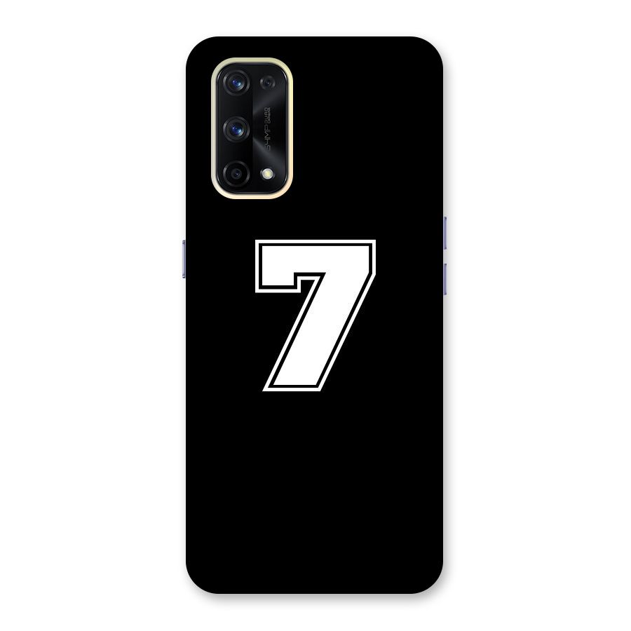 Number 7 Glass Back Case for Realme X7 Pro