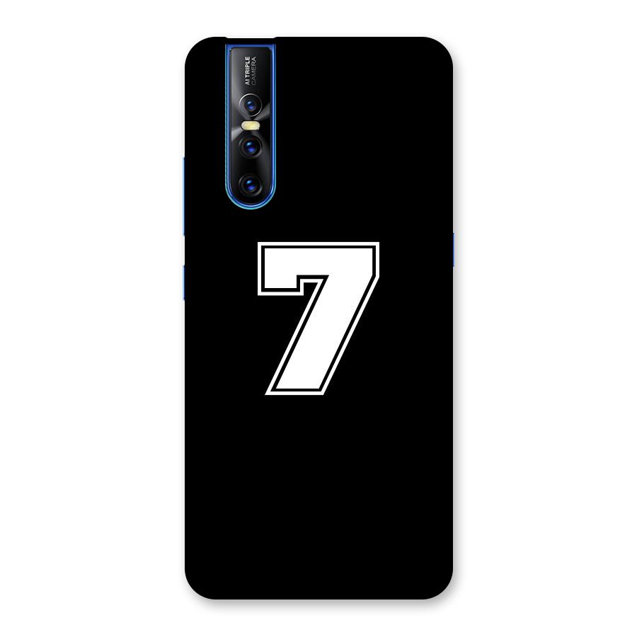 Number 7 Back Case for Vivo V15 Pro