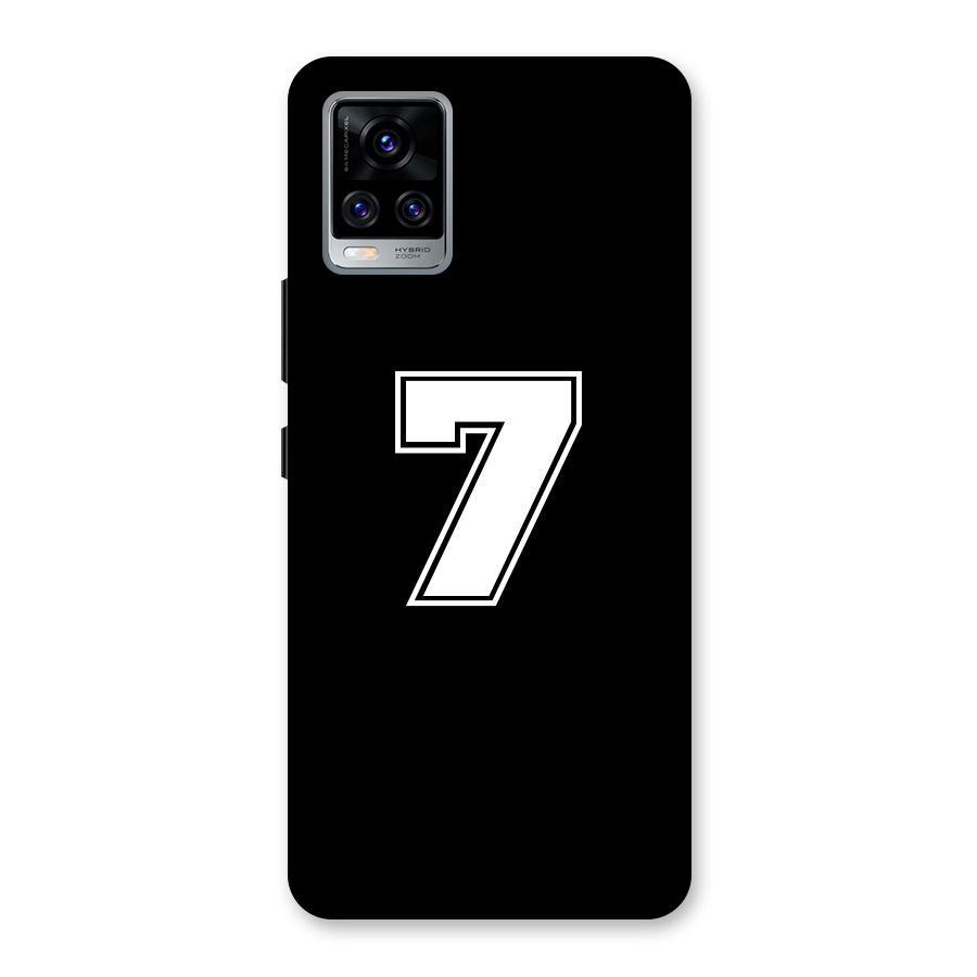 Number 7 Back Case for Vivo V20 Pro