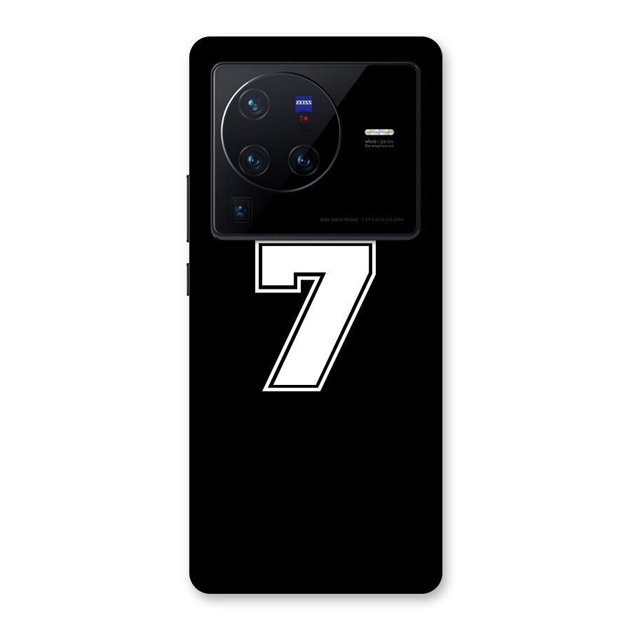 Number 7 Back Case for Vivo X80 Pro
