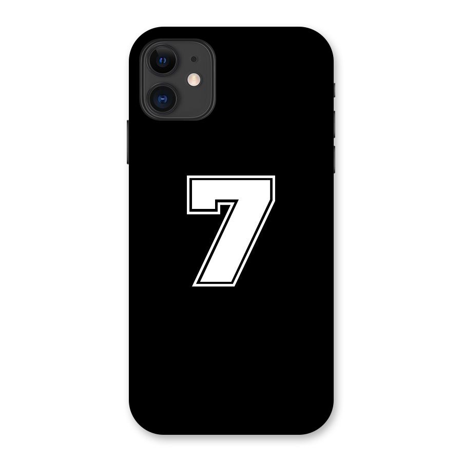 Number 7 Back Case for iPhone 11