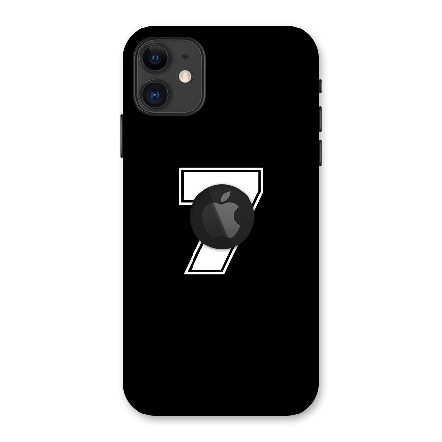 Number 7 Back Case for iPhone 11 Logo Cut