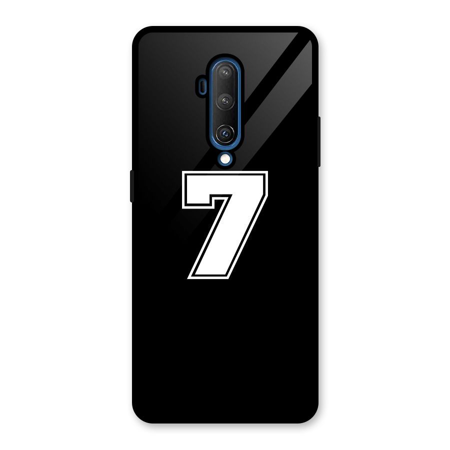 Number 7 Glass Back Case for OnePlus 7T Pro