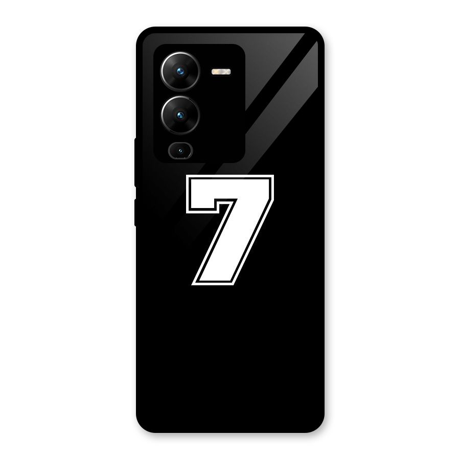 Number 7 Glass Back Case for Vivo V25 Pro