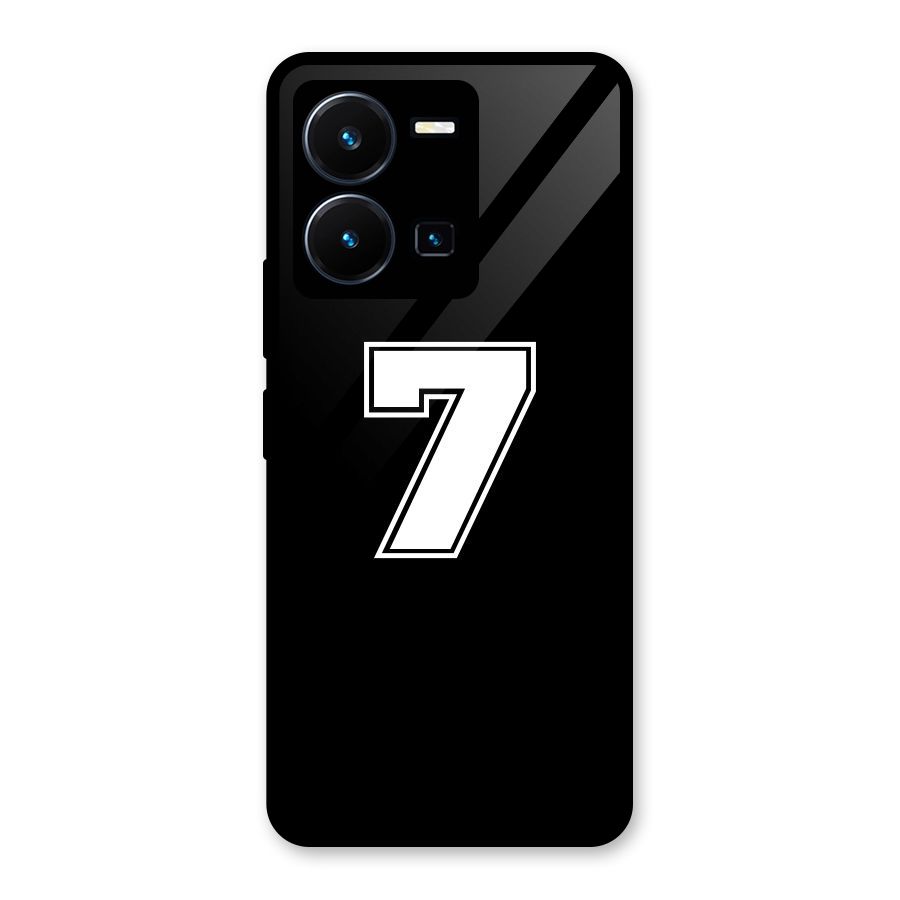 Number 7 Glass Back Case for Vivo Y35