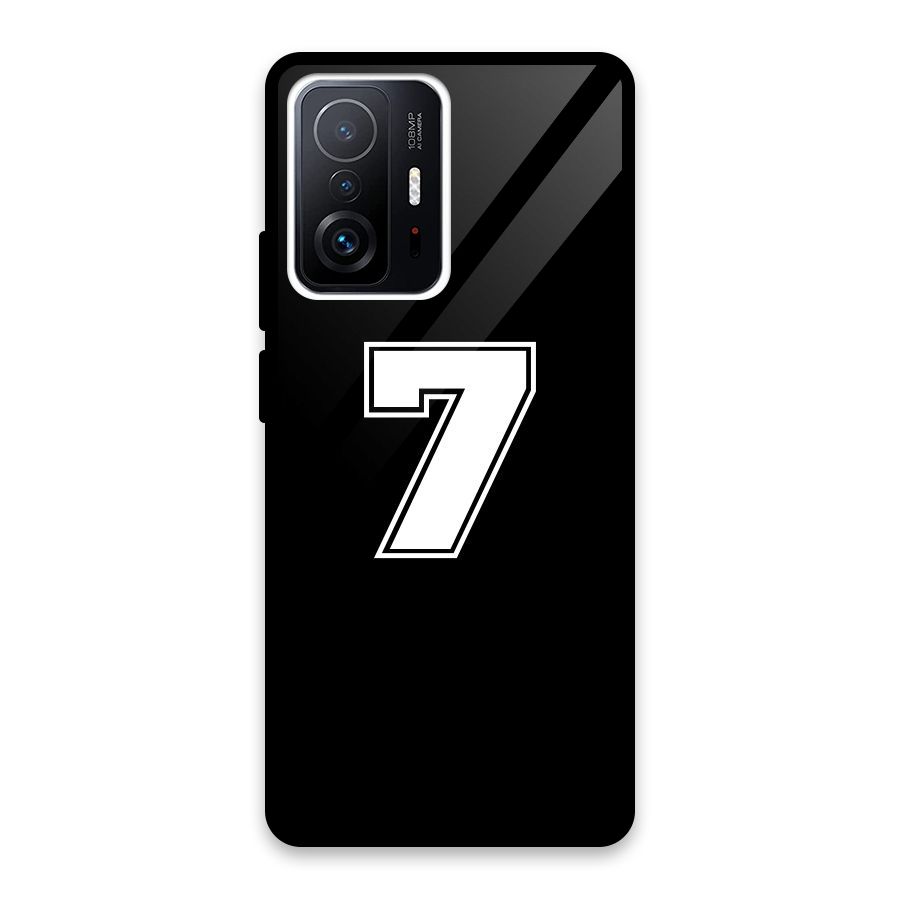 Number 7 Glass Back Case for Xiaomi 11T Pro
