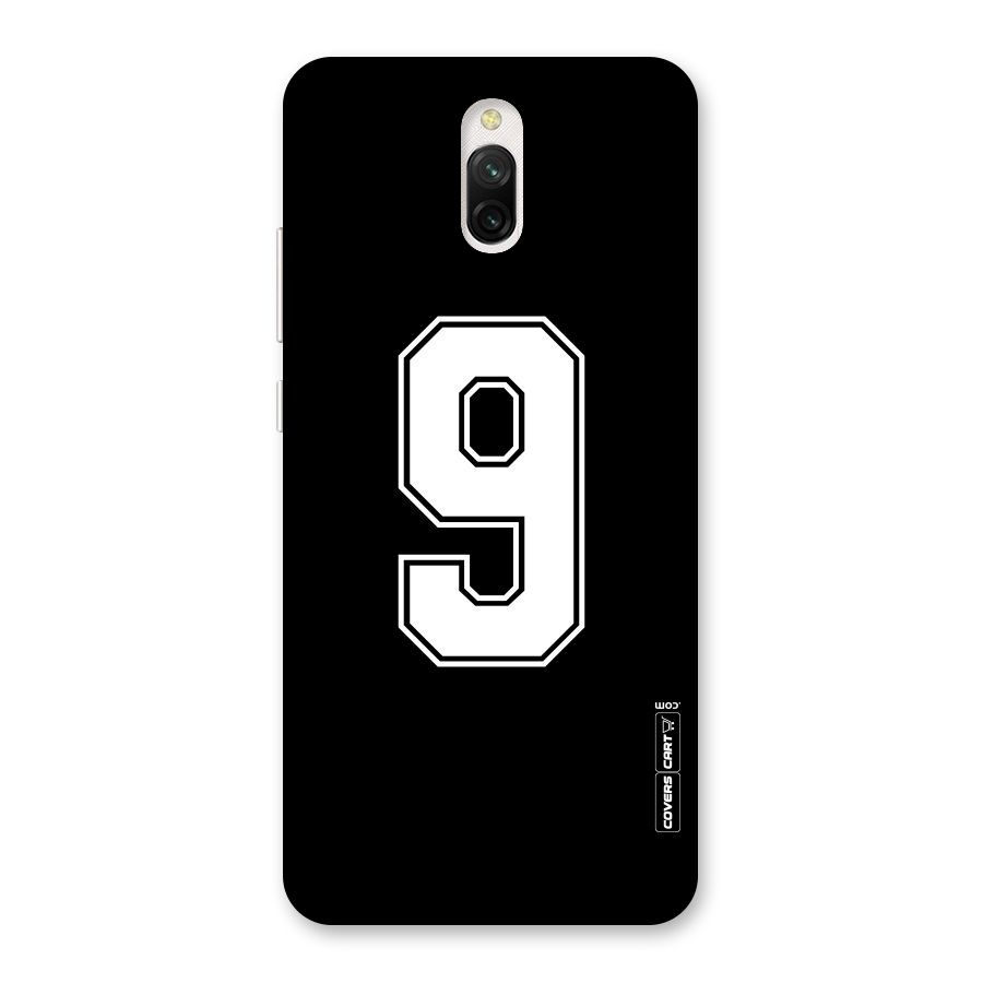 Number 9 Back Case for Redmi 8A Dual