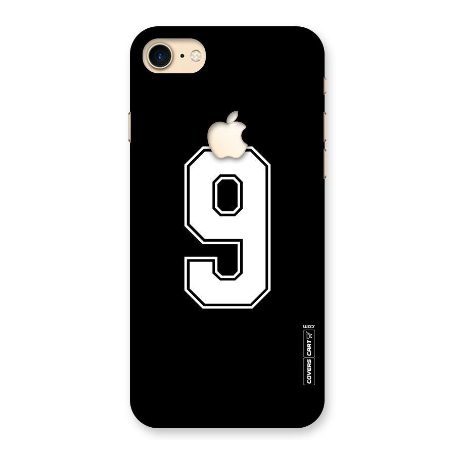 Number 9 Back Case for iPhone 7 Apple Cut