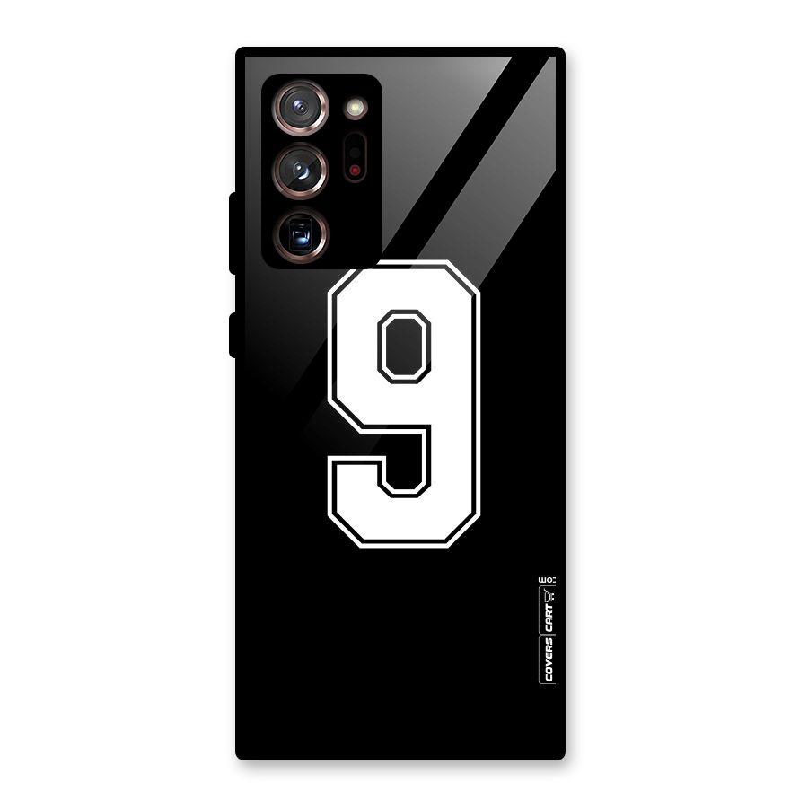 Number 9 Glass Back Case for Galaxy Note 20 Ultra 5G