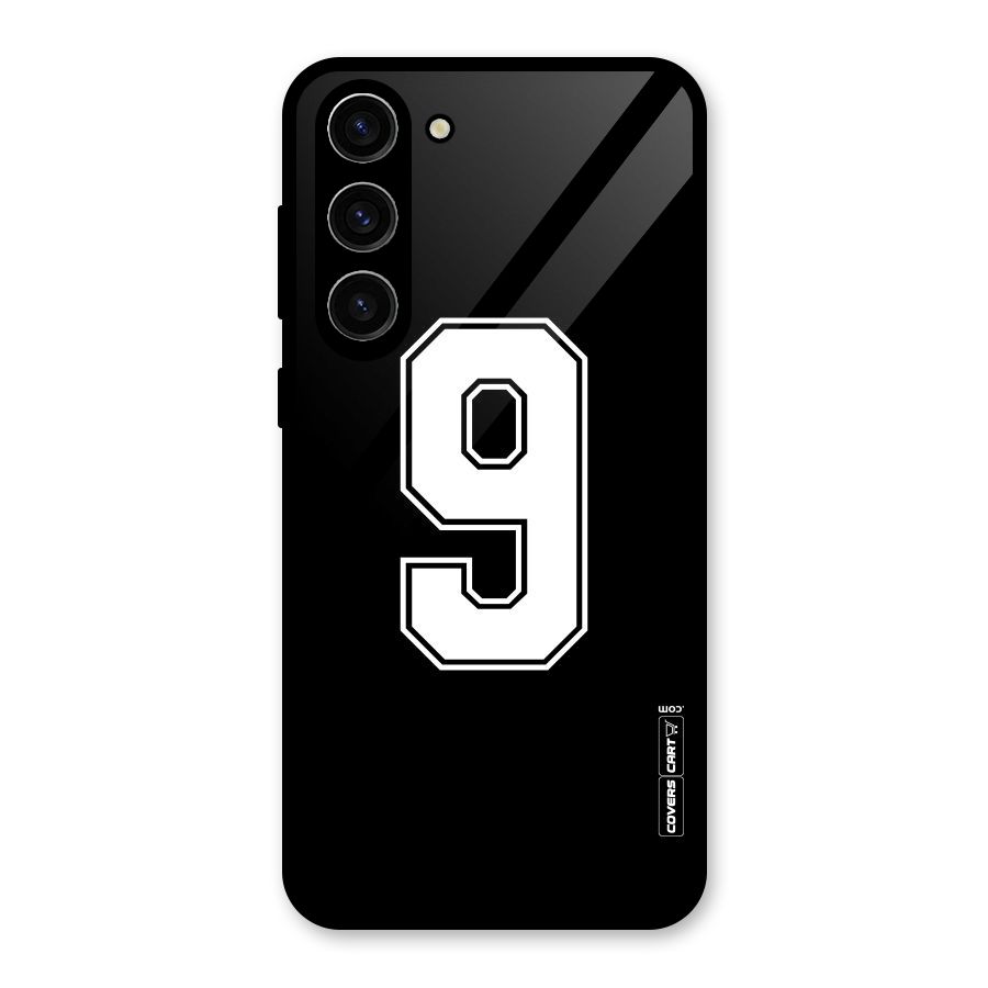 Number 9 Glass Back Case for Galaxy S23 Plus