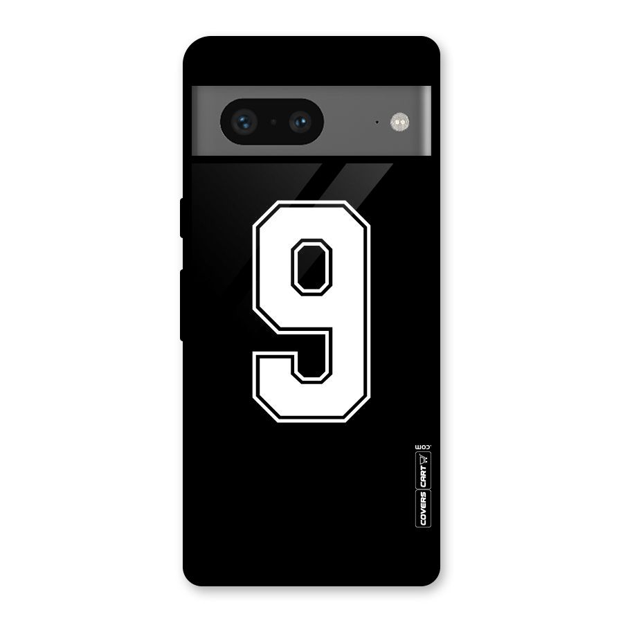 Number 9 Glass Back Case for Google Pixel 7