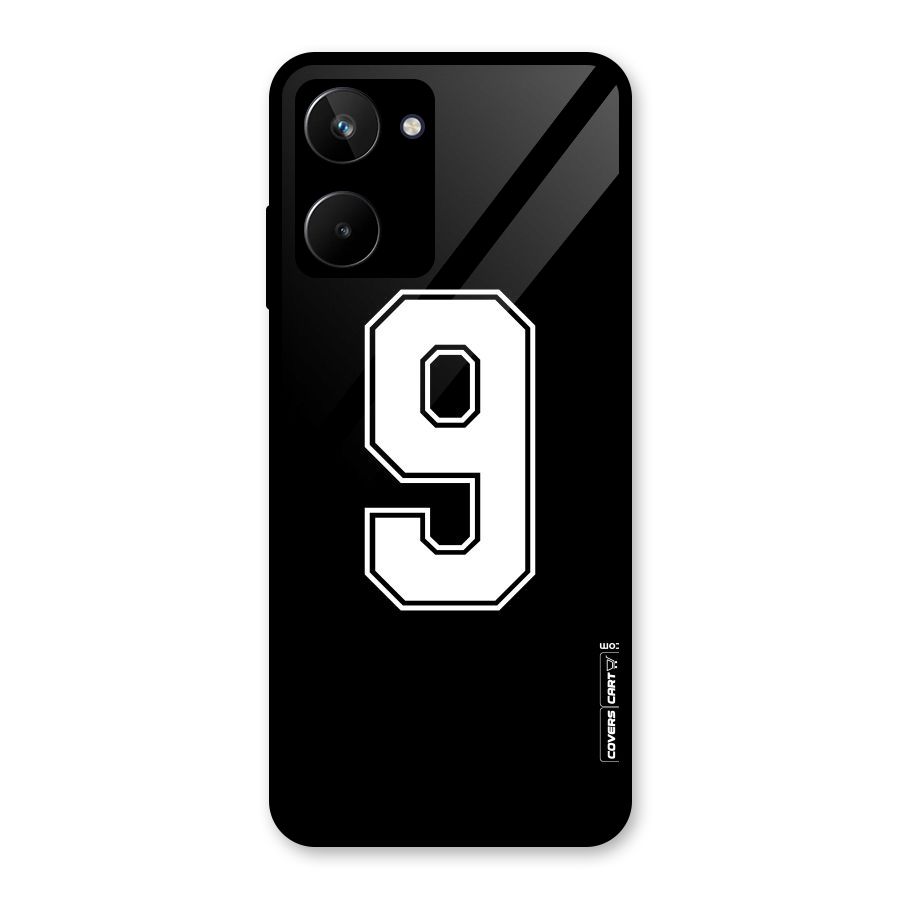 Number 9 Glass Back Case for Realme 10