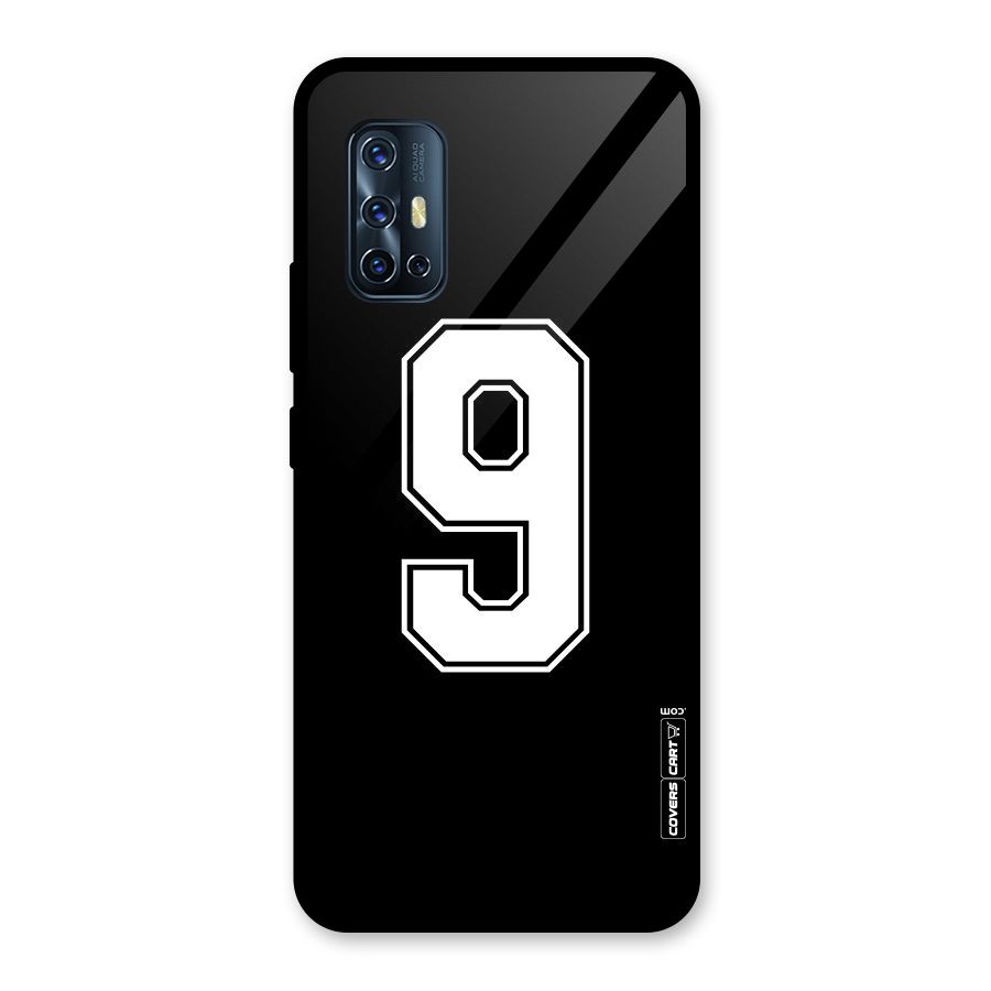 Number 9 Glass Back Case for Vivo V17