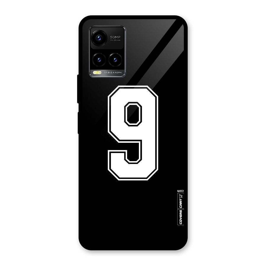 Number 9 Glass Back Case for Vivo Y21T