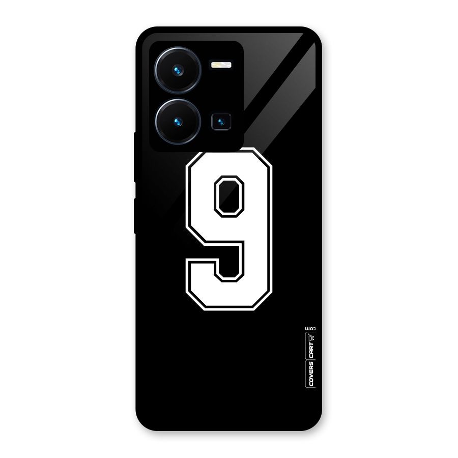 Number 9 Glass Back Case for Vivo Y35