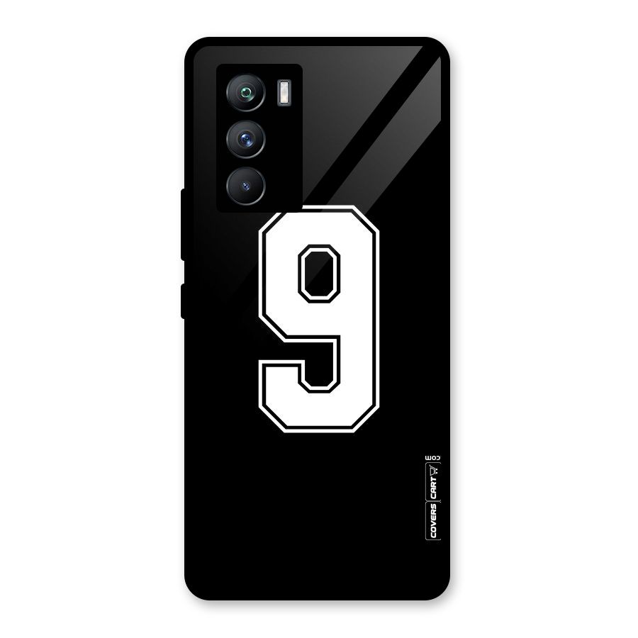 Number 9 Glass Back Case for Vivo iQOO 9 SE