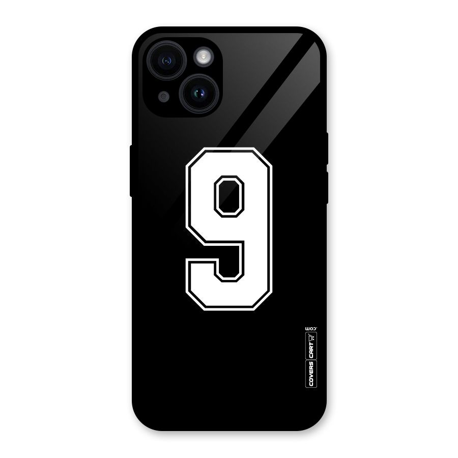Number 9 Glass Back Case for iPhone 14