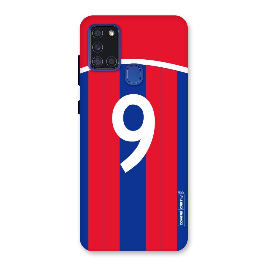 Number 9 Jersey Back Case for Galaxy A21s