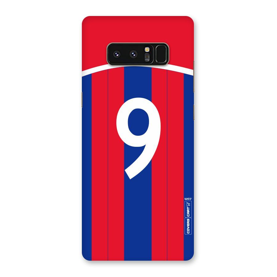 Number 9 Jersey Back Case for Galaxy Note 8