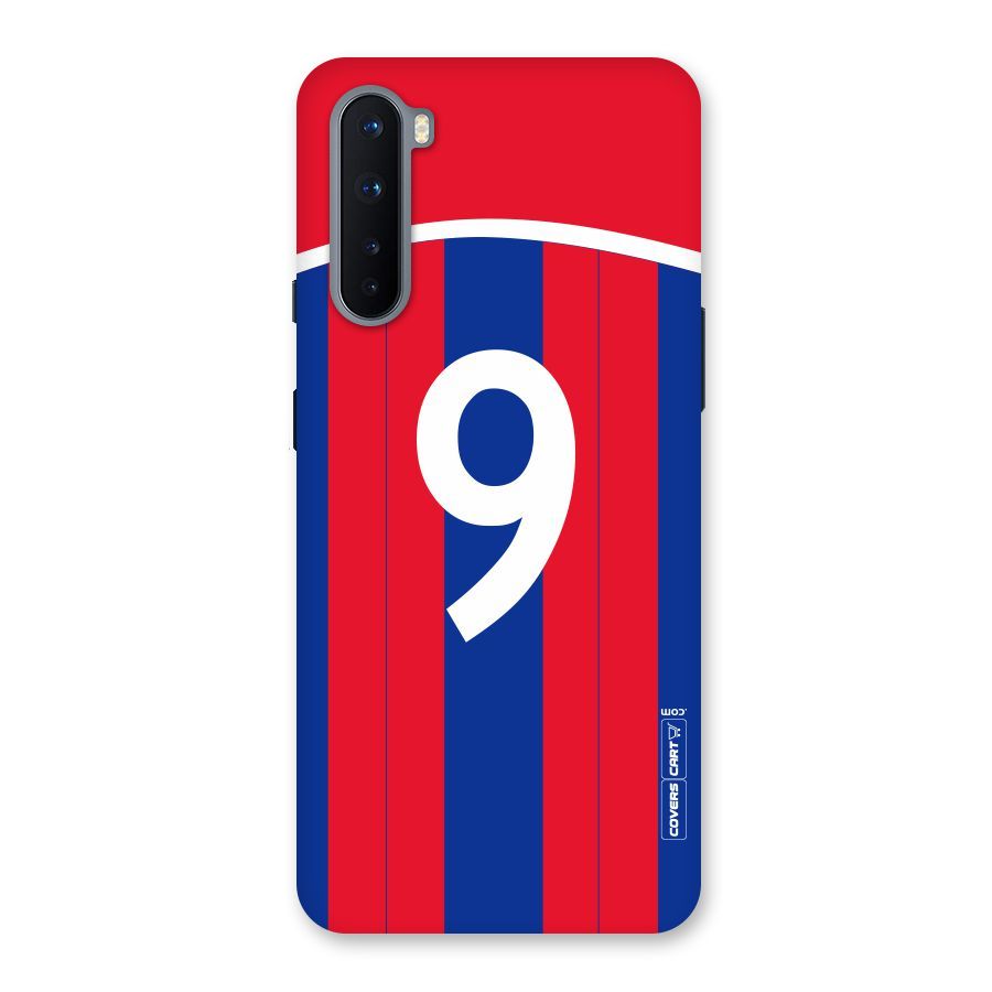 Number 9 Jersey Back Case for OnePlus Nord
