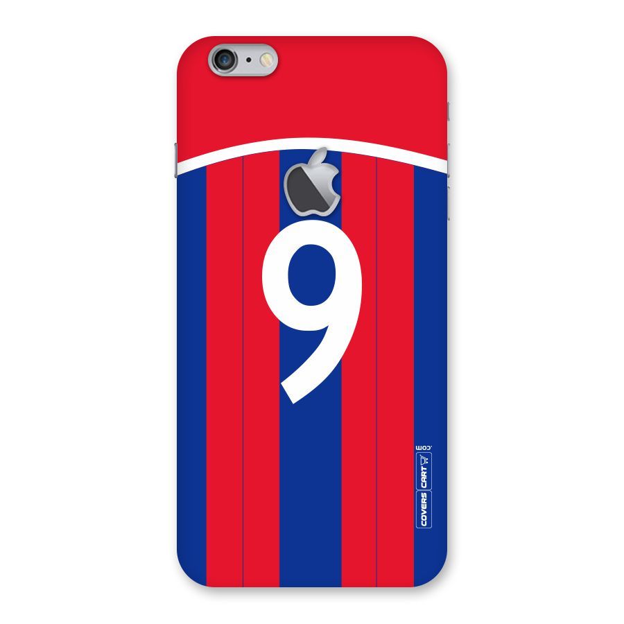 Number 9 Jersey Back Case for iPhone 6 Plus 6S Plus Logo Cut
