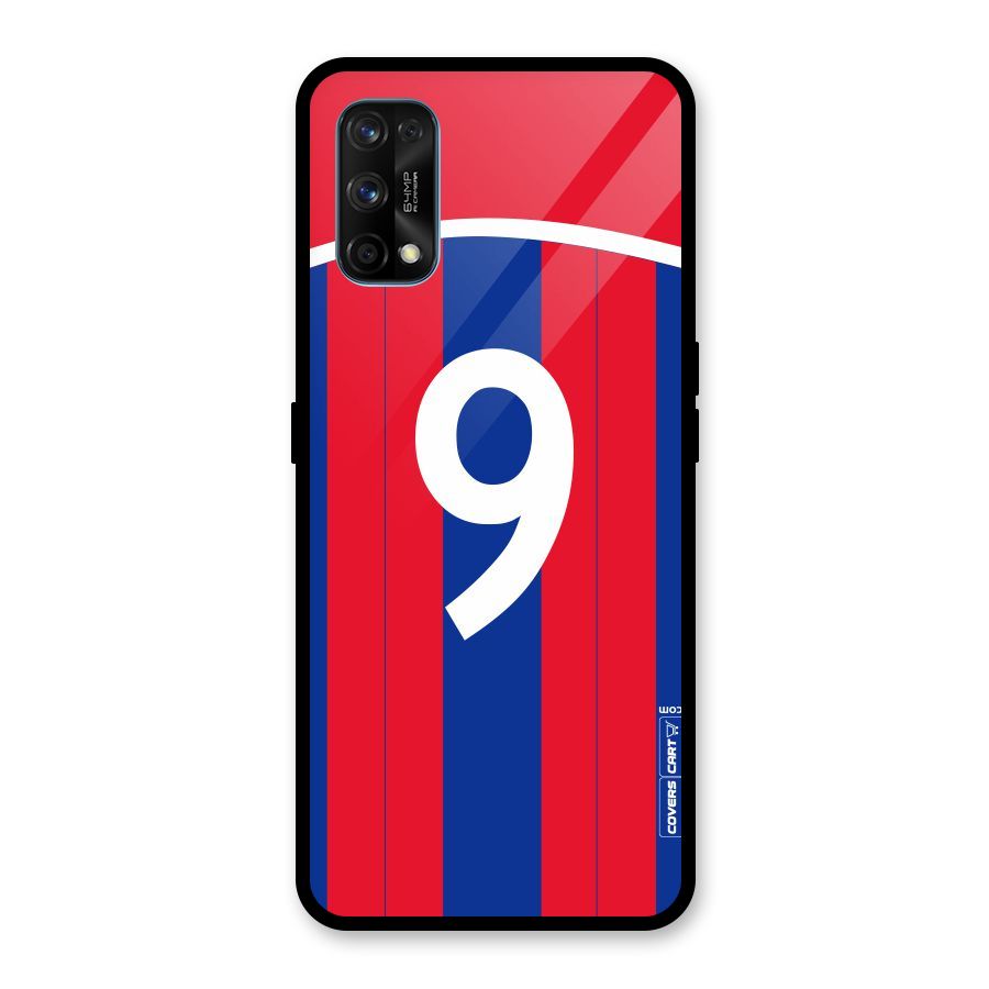 Number 9 Jersey Glass Back Case for Realme 7 Pro