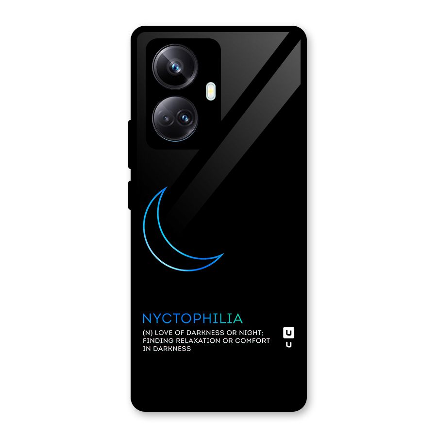 Nyctophilia Love of Darkness Glass Back Case for Realme 10 Pro Plus