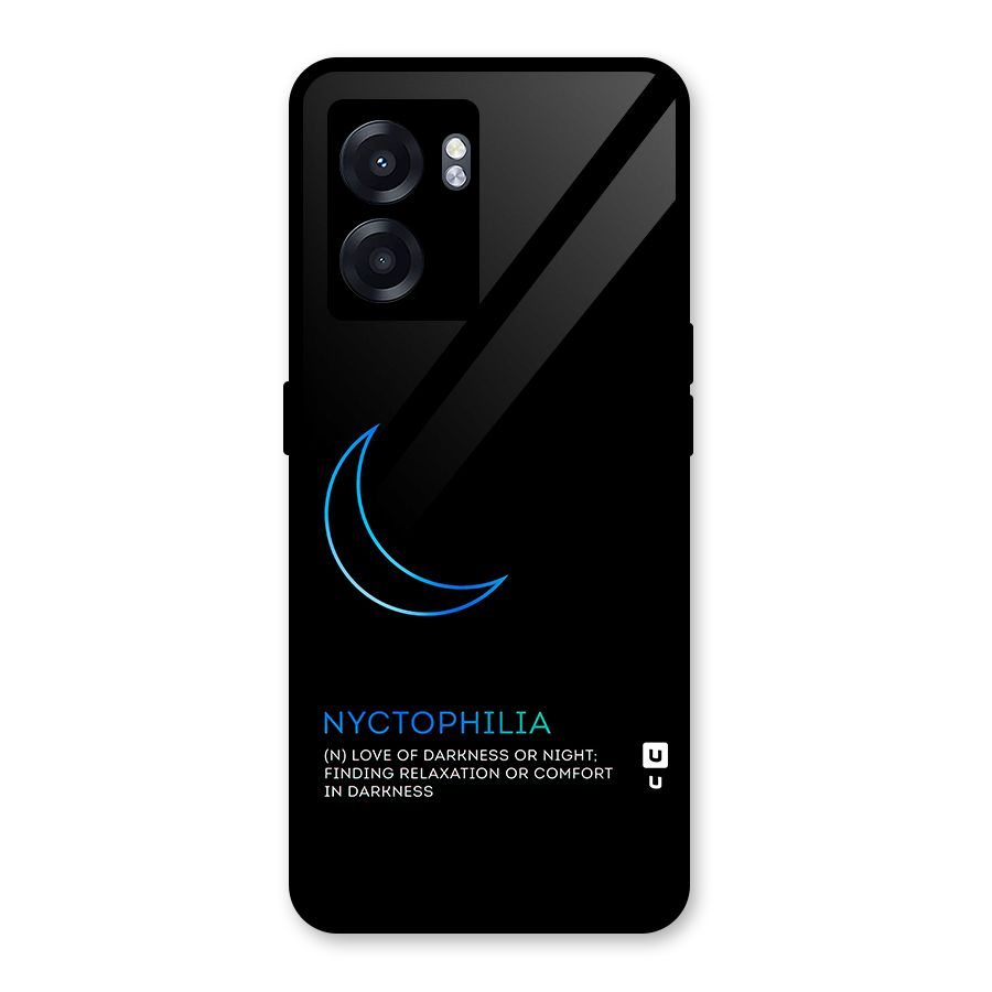 Nyctophilia Love of Darkness Glass Back Case for Realme Narzo 50 5G