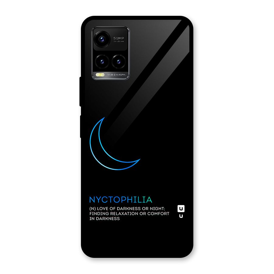 Nyctophilia Love of Darkness Glass Back Case for Vivo Y21T