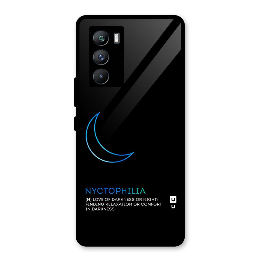 Nyctophilia Love of Darkness Glass Back Case for Vivo iQOO 9 SE