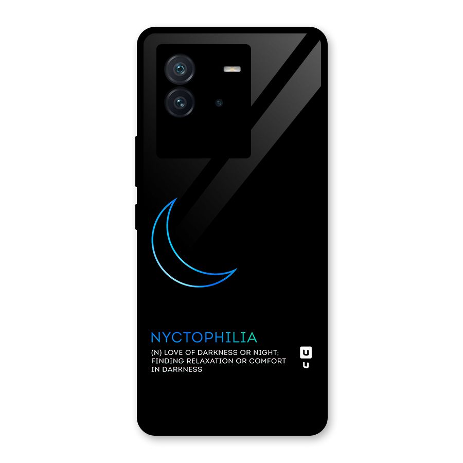 Nyctophilia Love of Darkness Glass Back Case for Vivo iQOO Neo 6 5G