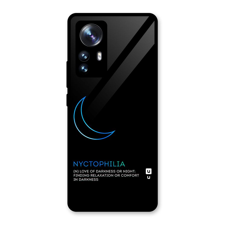 Nyctophilia Love of Darkness Glass Back Case for Xiaomi 12 Pro