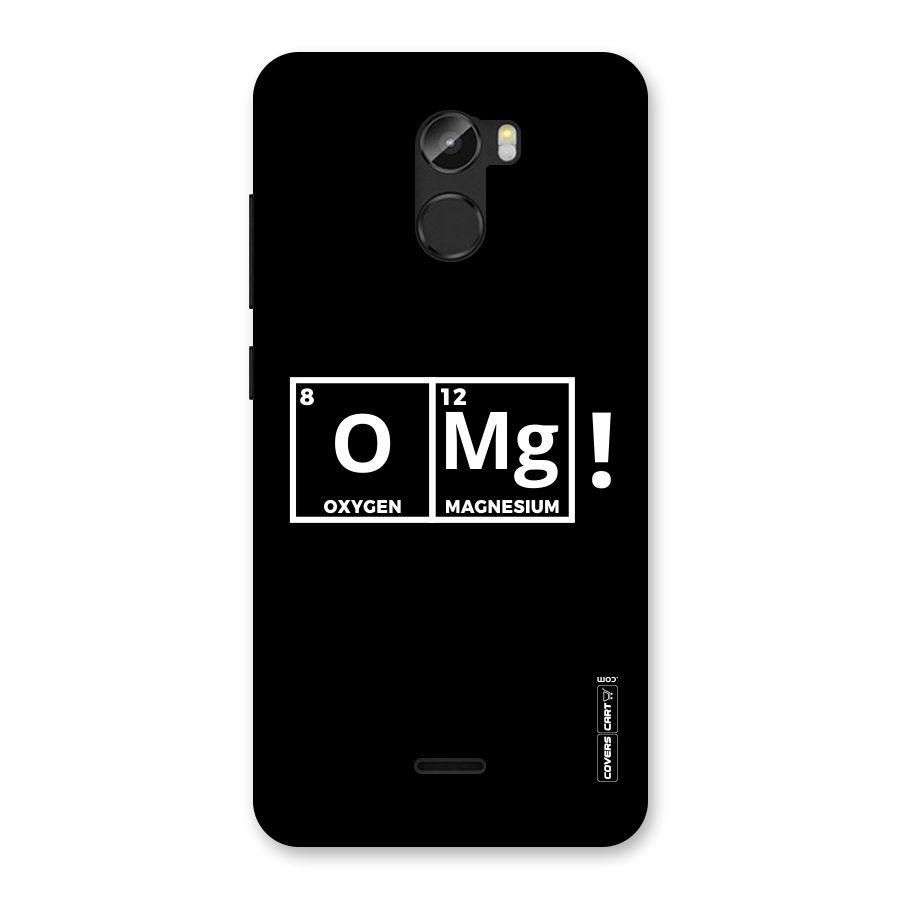 OMG Chemistry Pun Back Case for Gionee X1