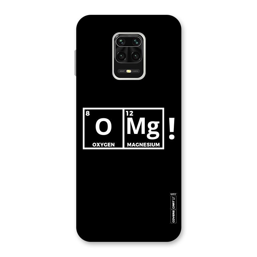 OMG Chemistry Pun Back Case for Poco M2 Pro