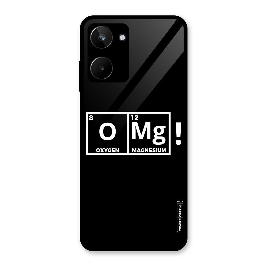 OMG Chemistry Pun Glass Back Case for Realme 10