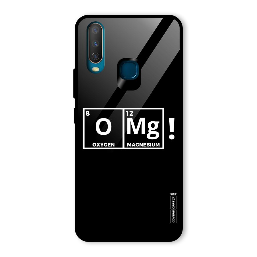 OMG Chemistry Pun Glass Back Case for Vivo Y15