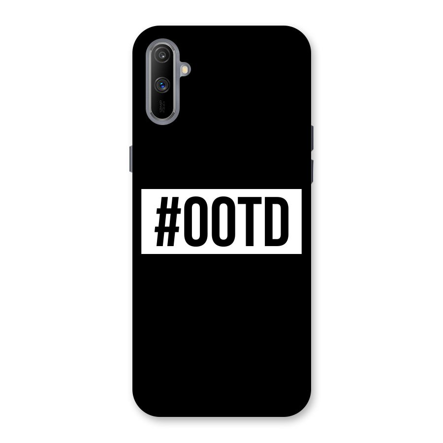 OOTD Back Case for Realme C3