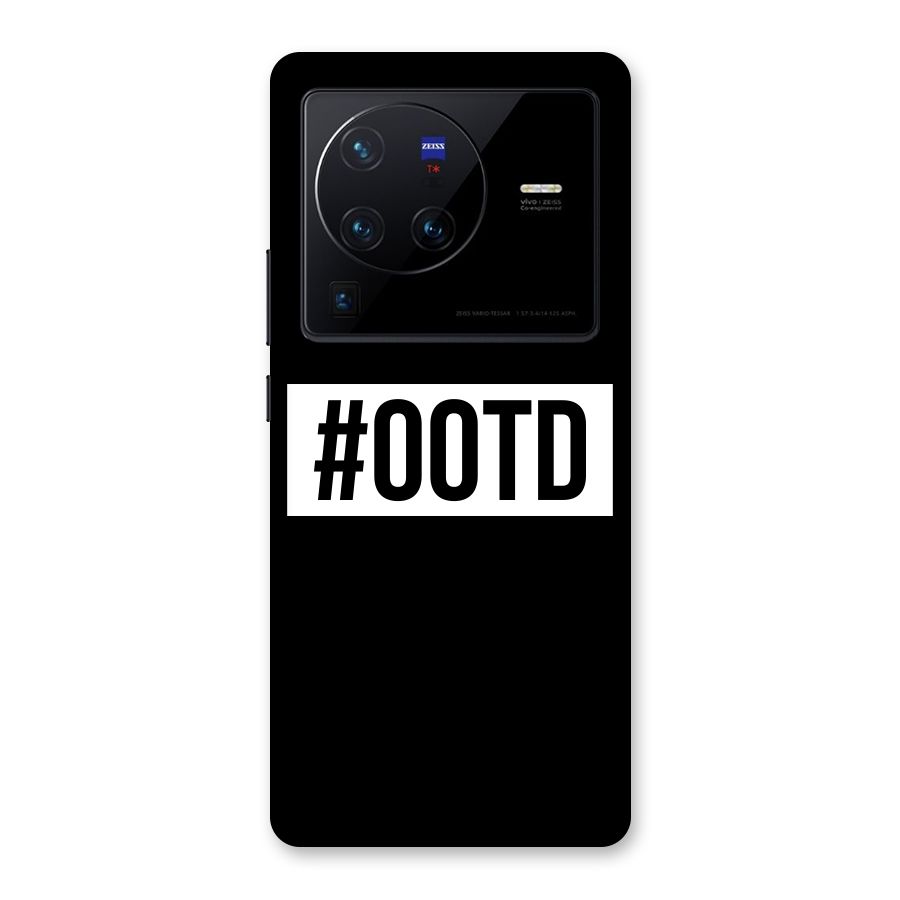 OOTD Back Case for Vivo X80 Pro