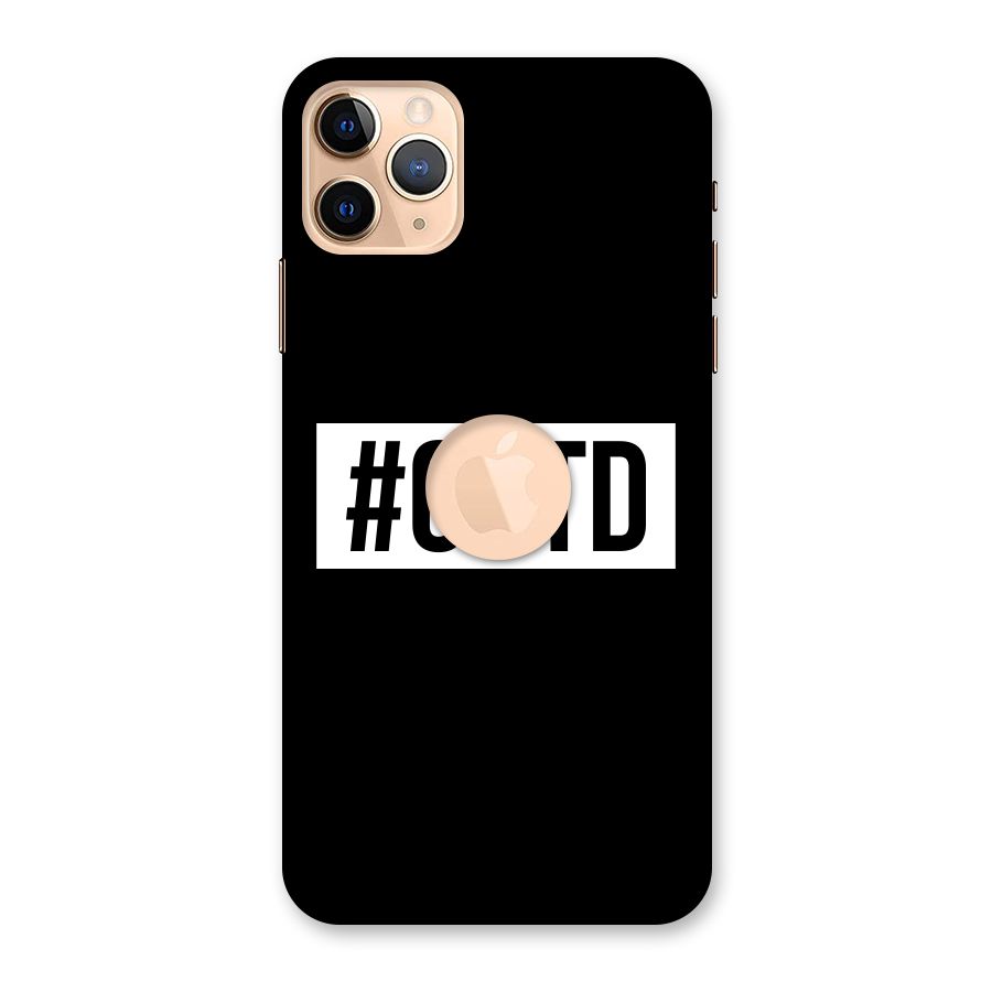 OOTD Back Case for iPhone 11 Pro Max Logo Cut