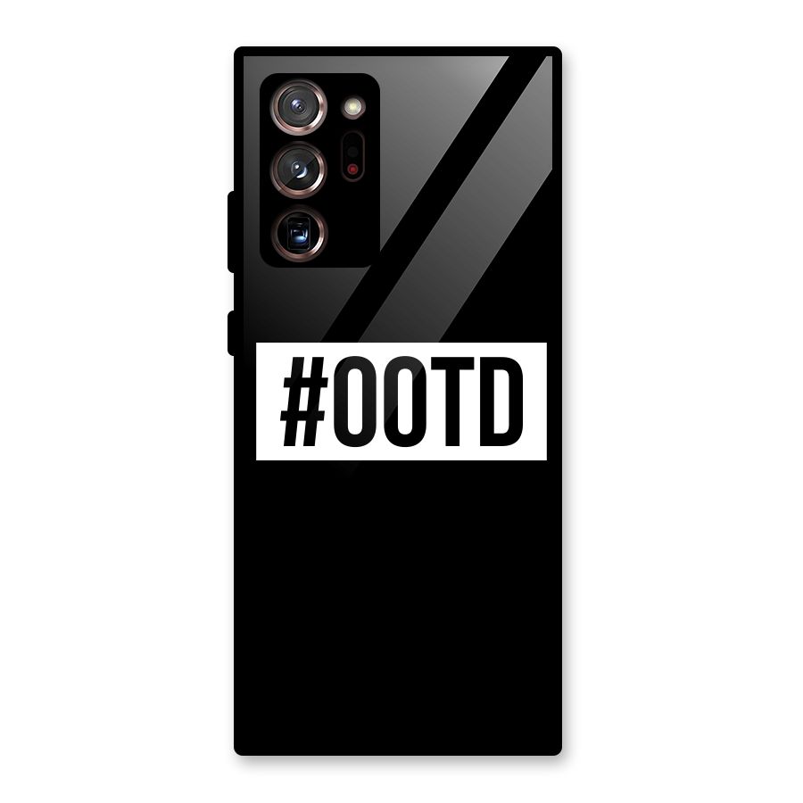 OOTD Glass Back Case for Galaxy Note 20 Ultra 5G