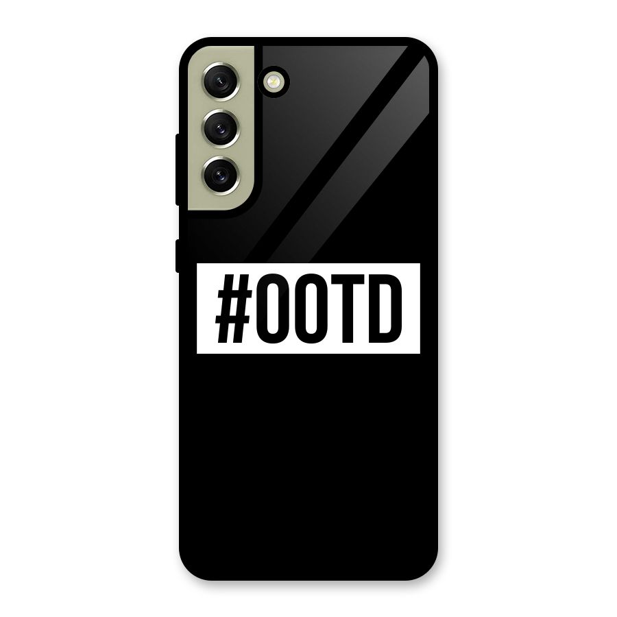 OOTD Glass Back Case for Galaxy S21 FE 5G