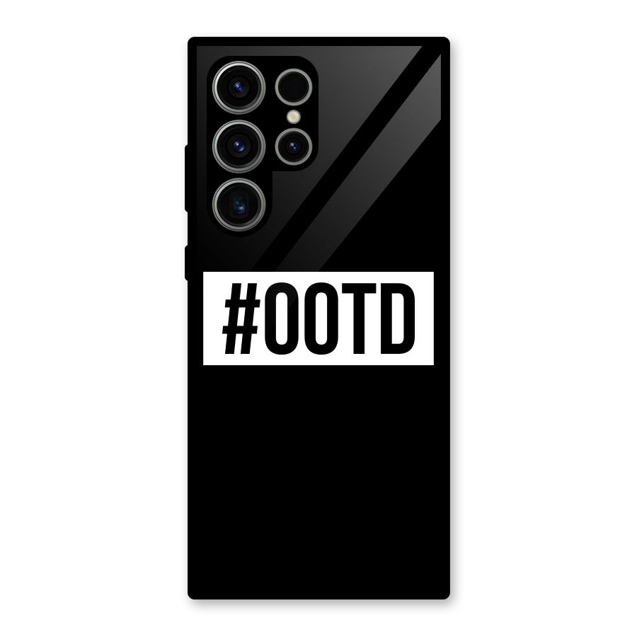 OOTD Glass Back Case for Galaxy S23 Ultra