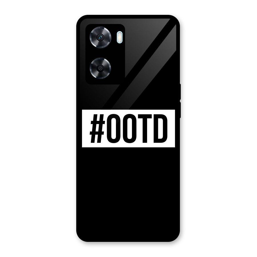 OOTD Glass Back Case for Oppo A77