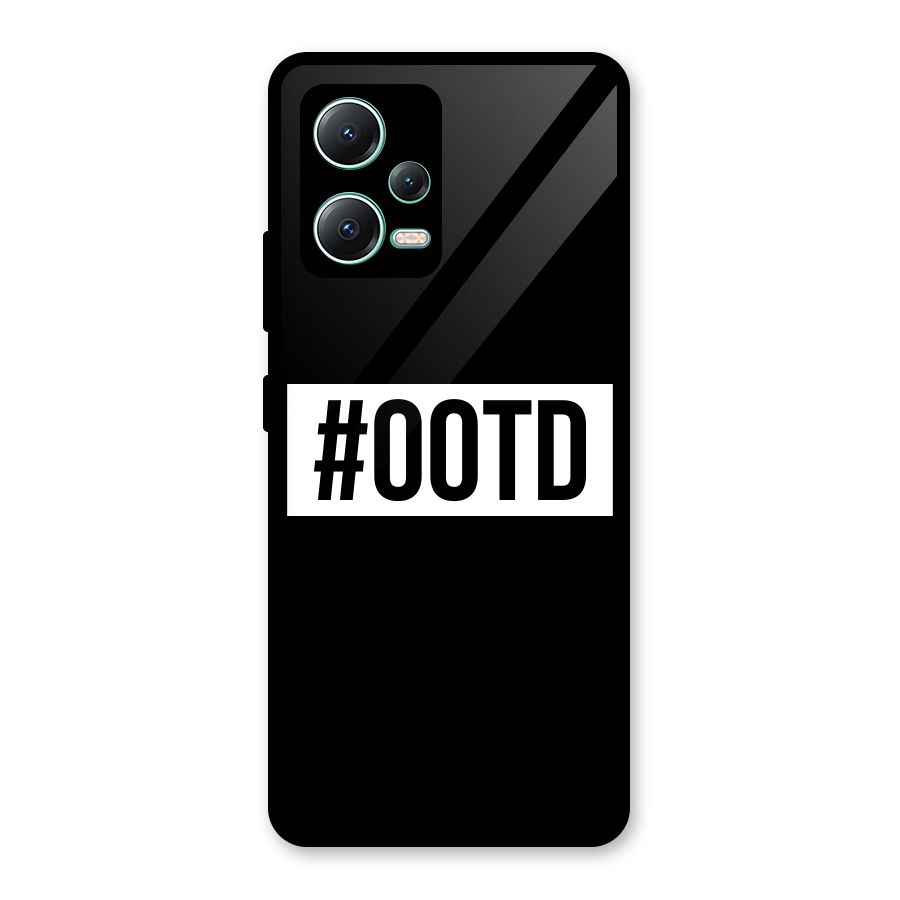 OOTD Glass Back Case for Redmi Note 12 5G