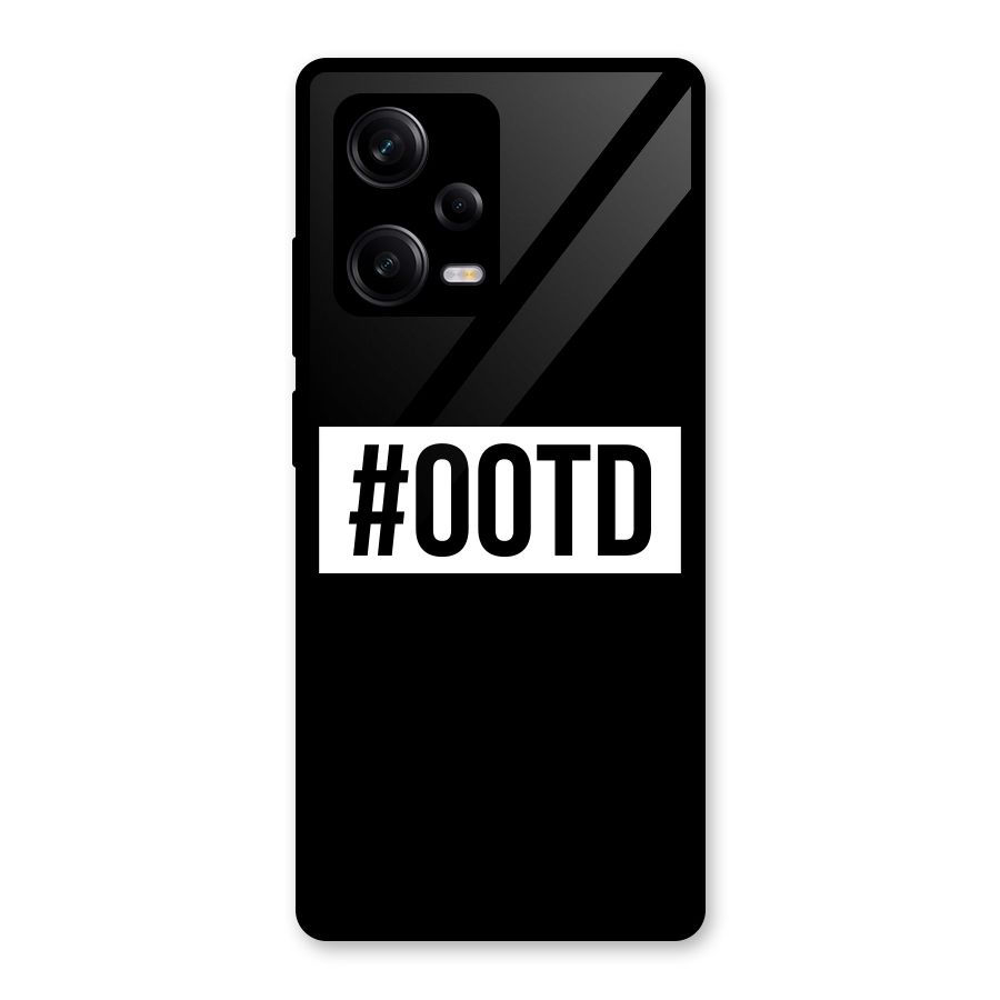 OOTD Glass Back Case for Redmi Note 12 Pro