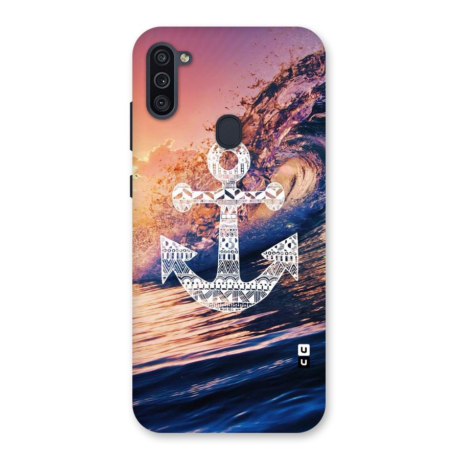 Ocean Anchor Wave Back Case for Galaxy M11