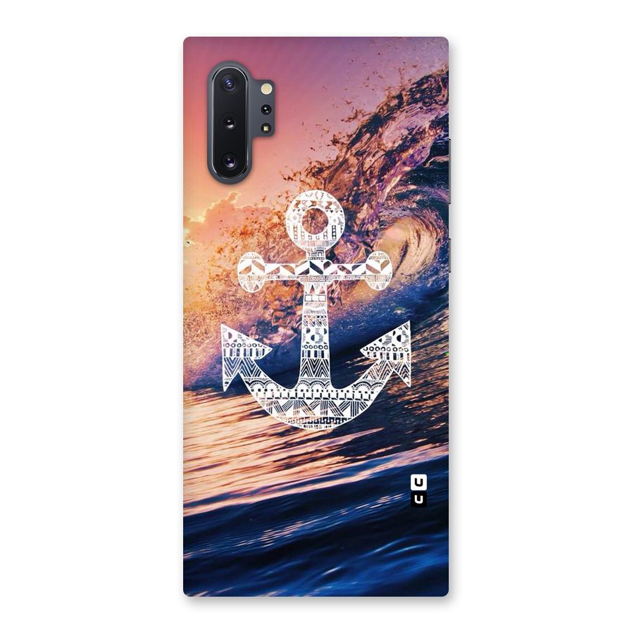 Ocean Anchor Wave Back Case for Galaxy Note 10 Plus