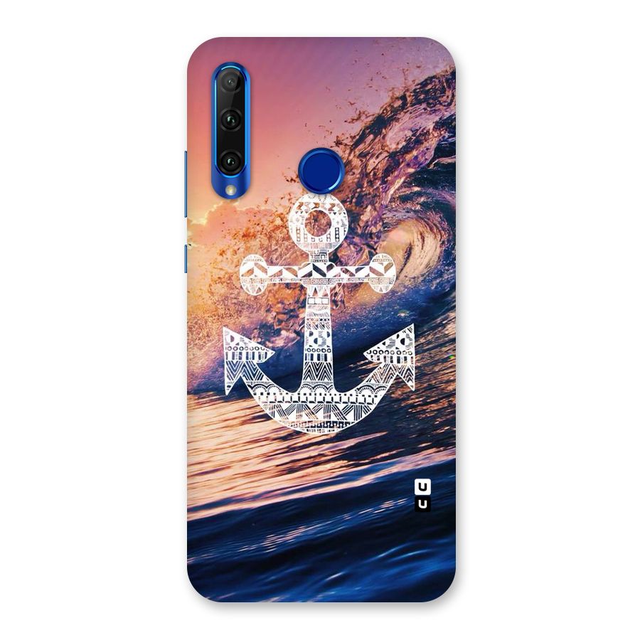 Ocean Anchor Wave Back Case for Honor 20i