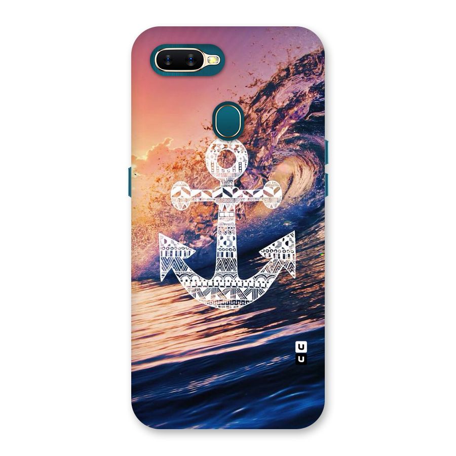 Ocean Anchor Wave Back Case for Oppo A11k