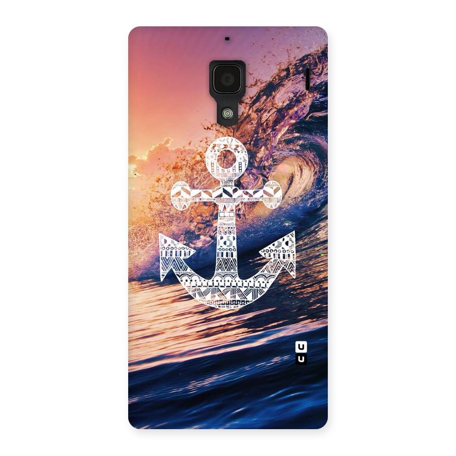 Ocean Anchor Wave Back Case for Redmi 1S